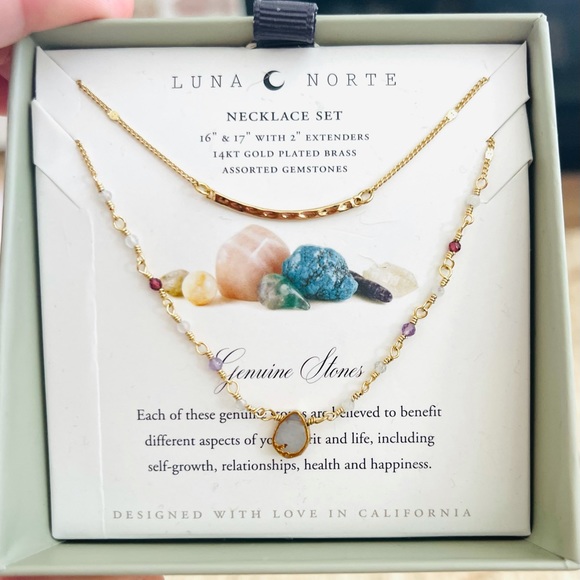 Luna norte crystal set Clearance